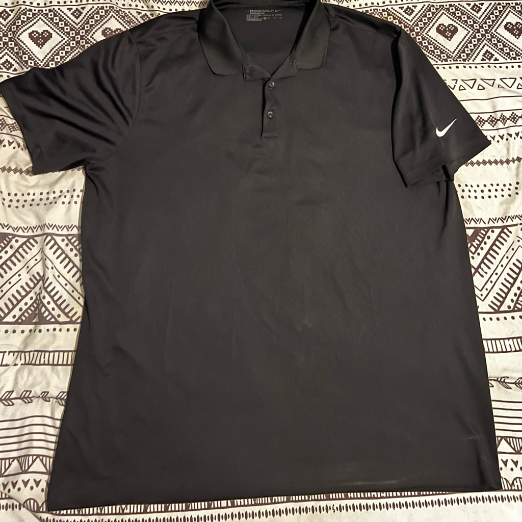 Mens Nike Golf Polo Xl In Black